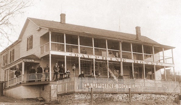 Dauphine Hotel circa 1880